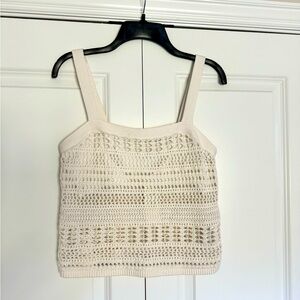 Abercrombie & Fitch Crochet Tank Top (NWT)